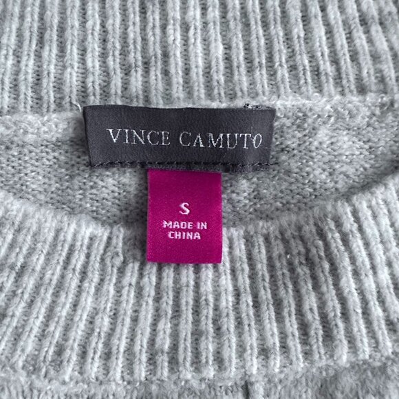 Vince Camuto Extended Shoulder Color Blocked Sweater - Picture 6 of 7